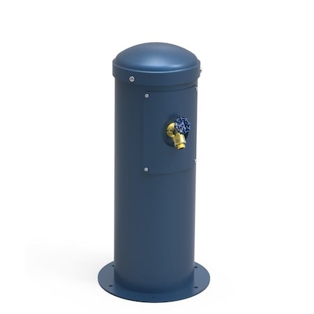 Elkay Yard Hydrant With Hose Bib Non-Filtered Non-Refrigerated Blue LK4460YHHBBLU